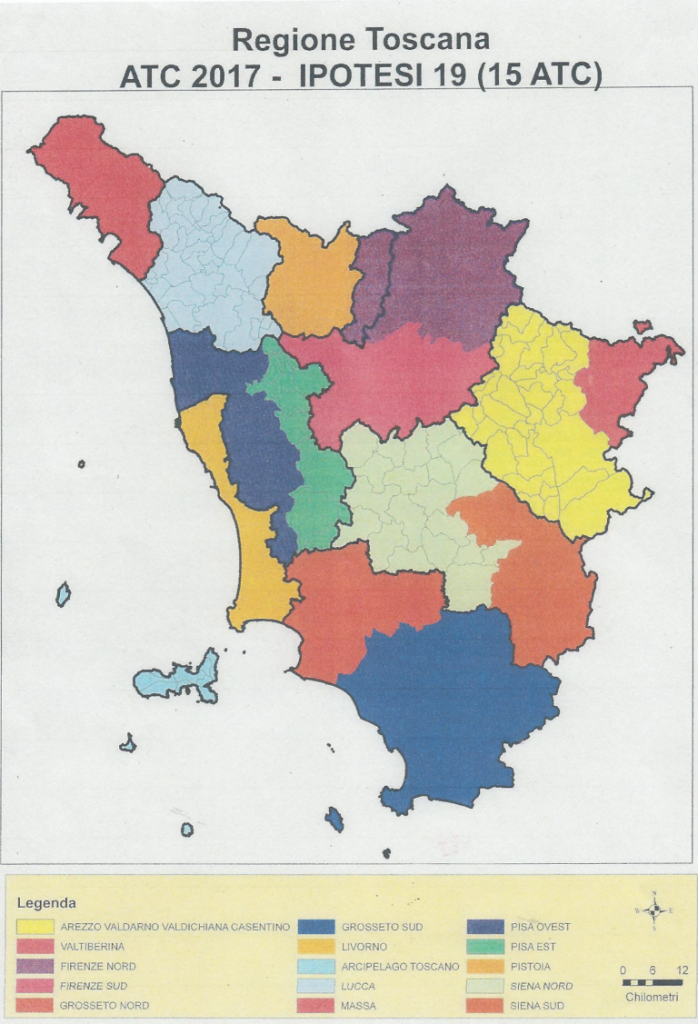 ATC Suddivisione Territoriale EnalCaccia delegazione Toscana